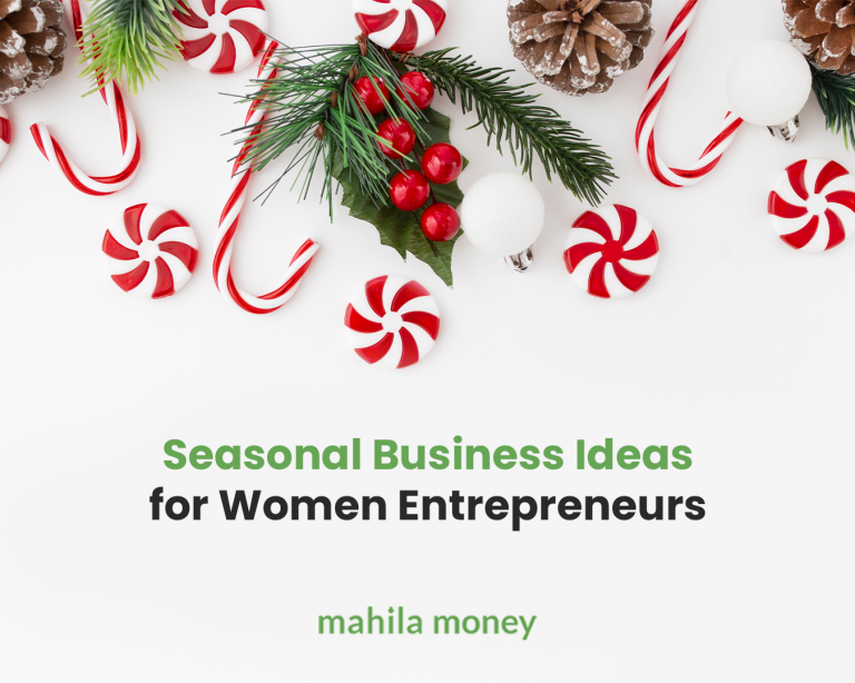 seasonal business ideas for women entrepreneurs