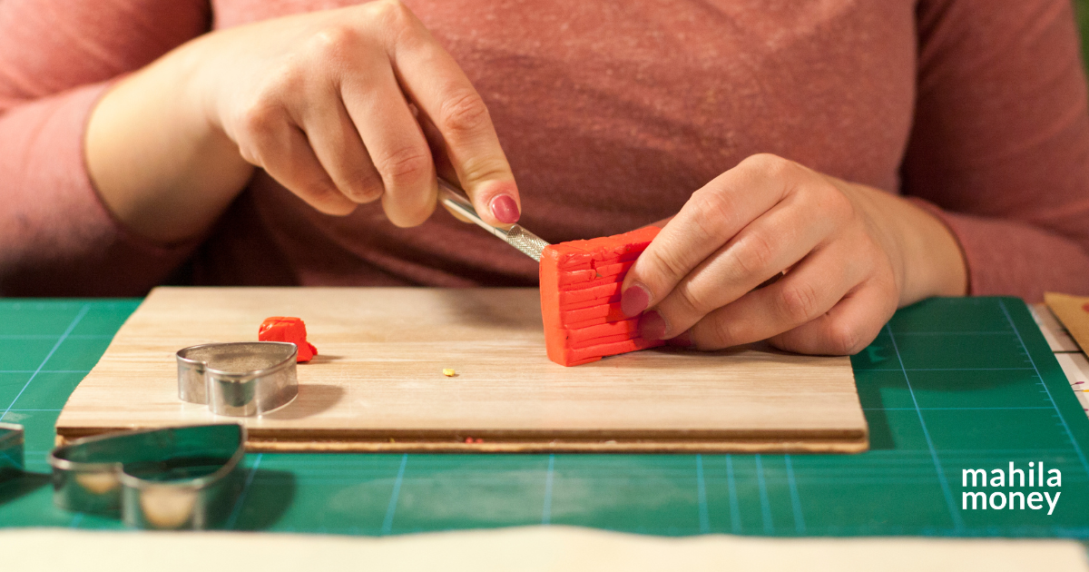 Polymer clay jewellery business