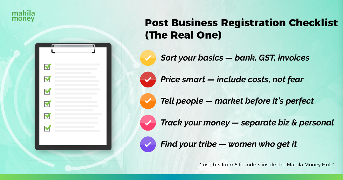 post business registration checklist